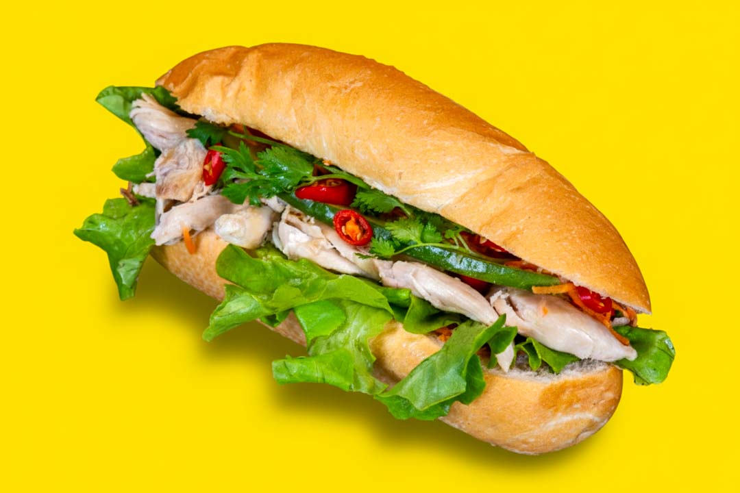 Classic chicken bánh mì