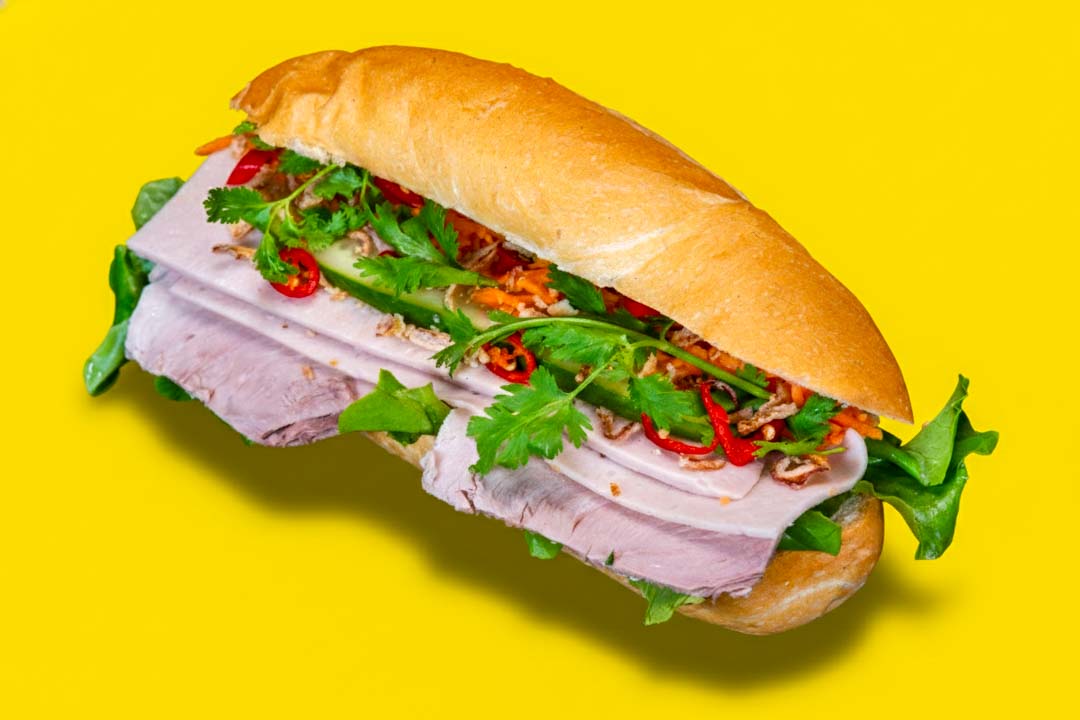 Classic pork bánh mì