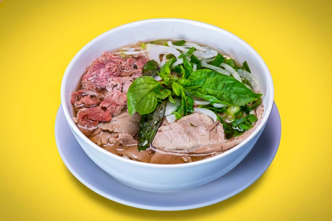 Beef phở noodle soup